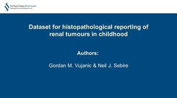 renal tumours in childhood - intro slide