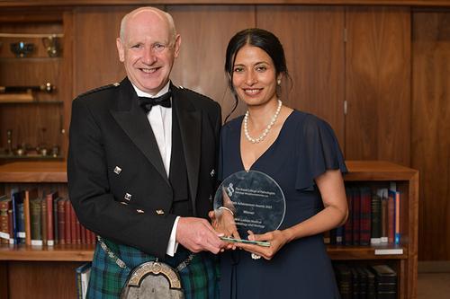 Dr Surabhi Taori and Mr Derek Bryce 