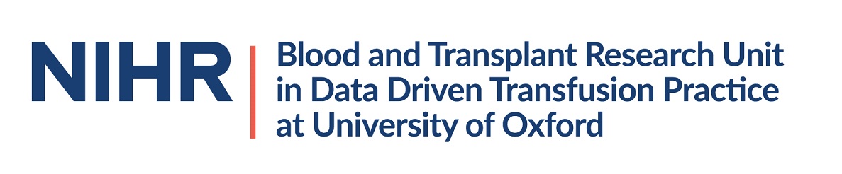 Data Driven Transfusion Practice at University of Oxford logo