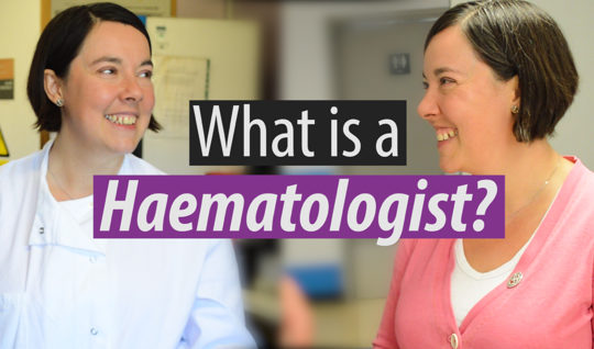 Find out what a haematologist does, by hearing from Dr Drasar