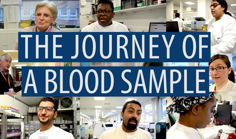 The journey of a blood sample #DiscoverPathology