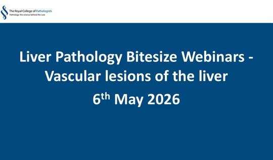  Liver Pathology Bitesize Webinars - Vascular lesions of the liver