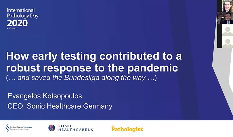 How early testing contributed to a robust pandemic response in Germany (and saved the Bundesliga along the way…) 