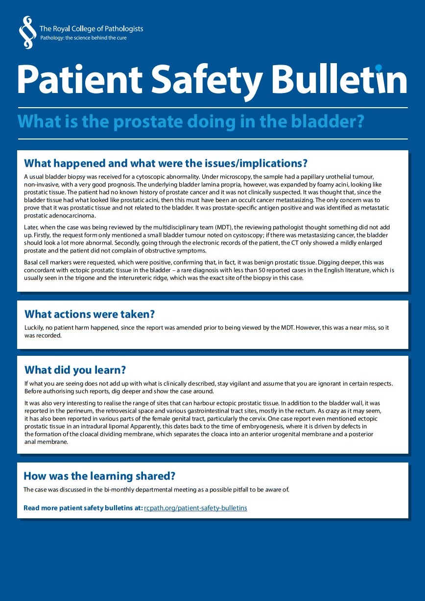 Patient Safety Bulletin