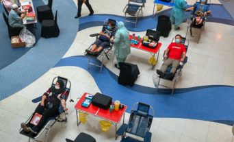 Mobile blood donation set up Malaysia