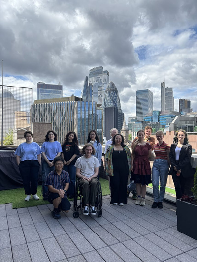 Students attending the Pathology London Trip in 2025