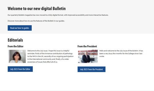 Introducing our new digital Bulletin