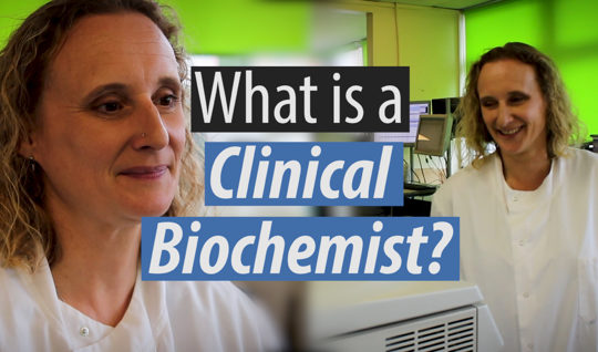 What is a clinical biochemist? 