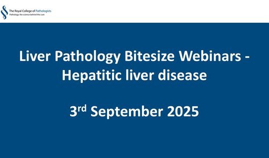 Liver Pathology Bitesize Webinars - Hepatitic liver disease
